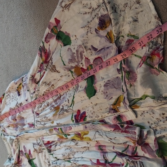 Anthropologie Nia Tunic Top Floral Medium - Picture 12 of 16